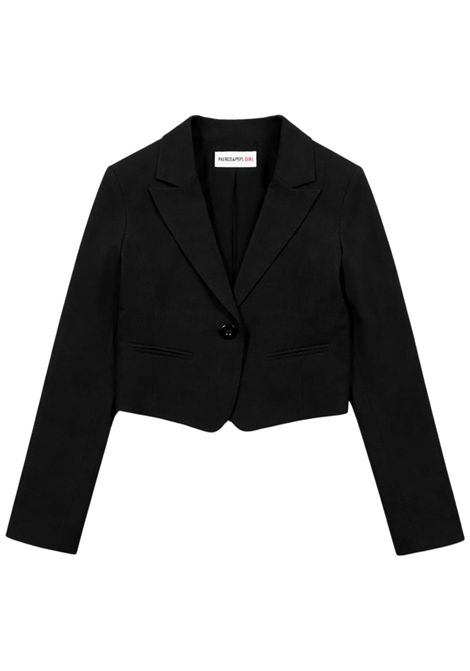 Black girl jacket Patrizia Pepe | 7S0277NERO